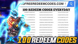 I Got 100 Redeem Code in 5 Minutes😍🔥 [upl. by Akcirahs]