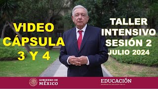 Cápsula 3 y 4 Presidente Andrés Manuel López Obrador Todo lo que somos se lo debemos a los maestros [upl. by Kitarp]