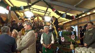 Wiesn Anstich 2024 durch Dieter Reiter wwwwiesnreportde [upl. by Yvonne]