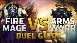 Duel Guide How to beat Warriors  Mage Commentary [upl. by Fanchon]