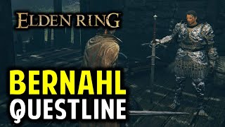 Knight Bernahl Full Questline  Beast Champion Armor Set Location  Elden Ring [upl. by Malena113]