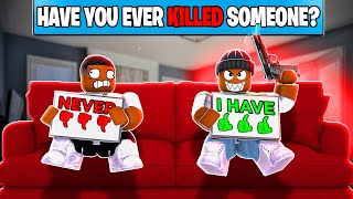 2 PLAYER ROBLOX NEVER HAVE I EVER VERY FUNNY [upl. by Sesilu]