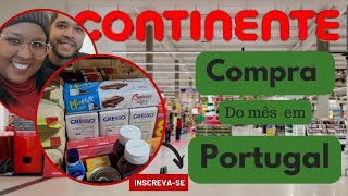 Compra do mês no Continente aqui em Portugal 🇵🇹🇧🇷 [upl. by Jammin299]