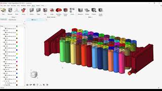 CFD simulation of EV battery pack with Altair HyperWorks CFD 20211 [upl. by Porcia]