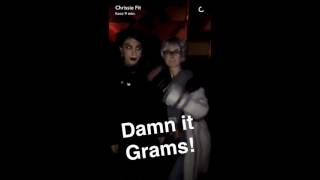 Chrissie Fit Kelley Jakle Snapchat 28 January 2017 [upl. by Fagan]