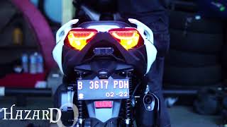 Yamaha Xmax 250 Indonesia Full Siren And Strobe [upl. by Nyl]