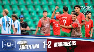 Highlights amp Goles Argentina vs Marruecos 12  Juegos Olímpicos París 2024  Telemundo Deportes [upl. by Older]