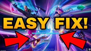 Why Is Fortnite Servers Down How To Fix Fortnite Update Servers Down Not Responding FIX [upl. by Rayshell]