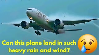 Airplane in Storm incredible video part 1 [upl. by Hen622]