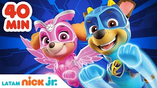 PAW Patrol Patrulla de cachorros  40 minutos de los episodios MÁS NUEVOS  Nick Jr en Español [upl. by Oremo]