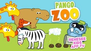 Funny Animals Pango Zoo Story Animation App [upl. by Satsok]