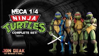 NECA  14 NINJA TURTLES  COMPARISON [upl. by Nada]