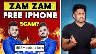 ZAM ZAM ELECTRONICS ROAST FREE IPHONE SCAM [upl. by Eldredge]