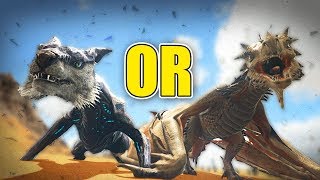 Is a Managarmr or Wyvern BETTER  Ark Survival Evolved [upl. by Arni]