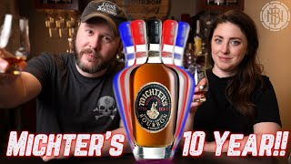 Michters 10 Year Bourbon 2024  Short amp Sweet Review [upl. by Rebme]