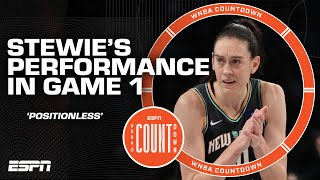 Breanna Stewart is the DEFINITION of positionless basketball  Chiney Ogwumike  WNBA Countdown [upl. by Murtha]