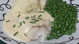 Cod Mornay Recipe Cod with Cheese Sauce [upl. by Tjaden]