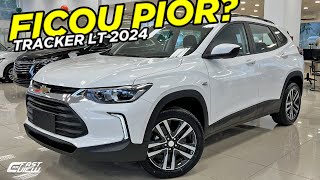 NOVO CHEVROLET TRACKER LT 2024 COM CALOTA E POUCOS ITENS PERDE FEIO PARA CRETA E RENEGADE DE ENTRADA [upl. by Ummersen206]