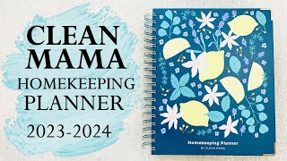 CLEAN MAMA HOMEKEEPING PLANNER  2324  15 OFF [upl. by Ragucci]