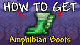 How to Get Amphibian Boots in Terraria  Amphibian Boots Terraria [upl. by Hut]