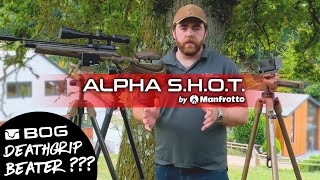 Manfrotto Alpha SHOT Tripod The Bog Death Grip Beater [upl. by Dream]