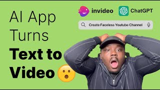 Invideo Text to Video AI Video Generator  Invideo Tutorial [upl. by Hube656]