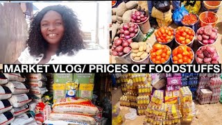 PRICES OF FOODSTUFF IN MILE 12 MARKET  CHEAP MARKET  HOW MUCH I SPENT ON FOODSTUFF [upl. by Adnamar]