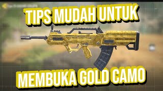 CARA MUDAH UNTUK MENDAPATKAN GOLD CAMO   CODM Indonesia [upl. by Nnaeus418]