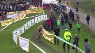 Cyclocross  Superprestige Ruddervoorde 2014  Final Lap [upl. by Anirt767]