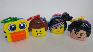 1 Zabawki z zestawów Happy Meal McDonalds The LEGO Movie 2  RAFI BRICKS [upl. by Xyla]