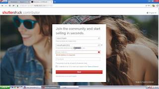 Регистрация на Shutterstock для фотографа Как продать свои фото [upl. by Dean]