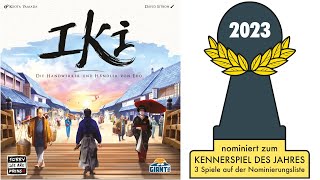 Nominiert zum Kennerspiel des Jahres 2023 „Iki“ [upl. by Rubel18]