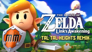 Zelda  Links Awakening Tal Tal Heights  Remix by Midi Music [upl. by Alik706]