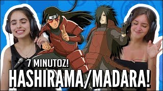 JOVENS REAGEM A 7 MINUTOZ  HASHIRAMA MADARA E OBITO  NERD HITS [upl. by Loferski]