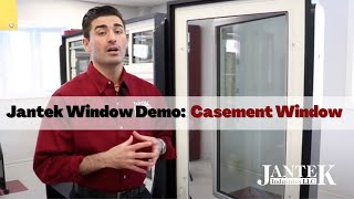 Window Demo Jantek Casement Window [upl. by Amehsat338]