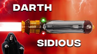 Darth Sidious 89sabers Neopixel Lightsaber FULL Review 650 [upl. by Nodnol999]