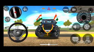 Thar wala game 2024 video black 😈Thar driving gameindian car simulator 3DAndroid gameplay [upl. by Almat]