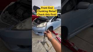 Clunking noise when going over bumps Watch this first mechanic tips viral cars howto swaybar [upl. by Ymac842]