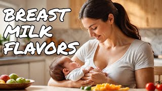 Breast Milk Flavors How Your Diet Affects Your Baby  breastfeeding scientific parenting [upl. by Zoa]