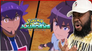 LEON VS ALAIN MASTERS 8 BEGINS  Pokemon Journeys Episode 115 REACTION [upl. by Mozza]