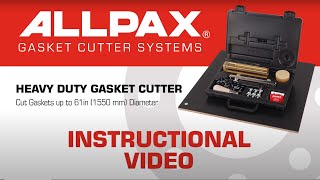 Allpax HeavyDuty Gasket Cutter Kit Instructional Video [upl. by Snow661]