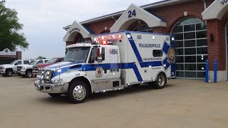 Walkersville Ambulance 248 Responding [upl. by Arhat]