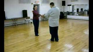 West Coast Swing Workshop Pattern 2 Steps with John Lindo 122909 at IM Gallery [upl. by Aube]