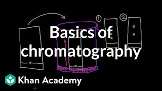 Basics of chromatography  Chemical processes  MCAT  Khan Academy [upl. by Ayoral281]