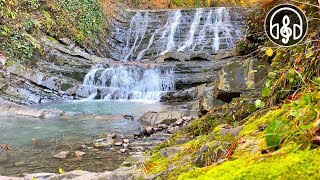 Sounds Of A Waterfall 12 Hours of White Noise For Deep Sleep Meditation and Relaxation [upl. by Anatniuq]