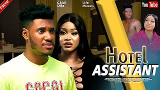 HOTEL ASSISTANT NEW MOVIE UCHE MONTANA UCHE DIKE  2024 LATEST NIGERIAN MOVIE [upl. by Esyahc]