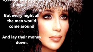 Gypsies Tramps and Thieves CHER with lyrics [upl. by Baker]