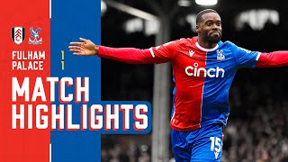 Schlupp GOAL OF THE MONTH  Premier League Highlights Fulham 11 Crystal Palace [upl. by Nana]