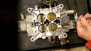 Autolite 4100 4 Barrel Carburetor Rebuild  Part 1  Disassembly [upl. by Celtic]