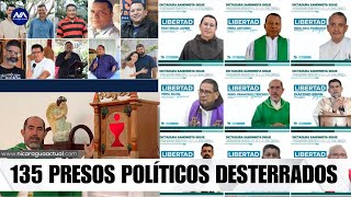 Régimen OrtegaMurillo desterró hacia Guatemala a 135 presos políticos [upl. by Carce]